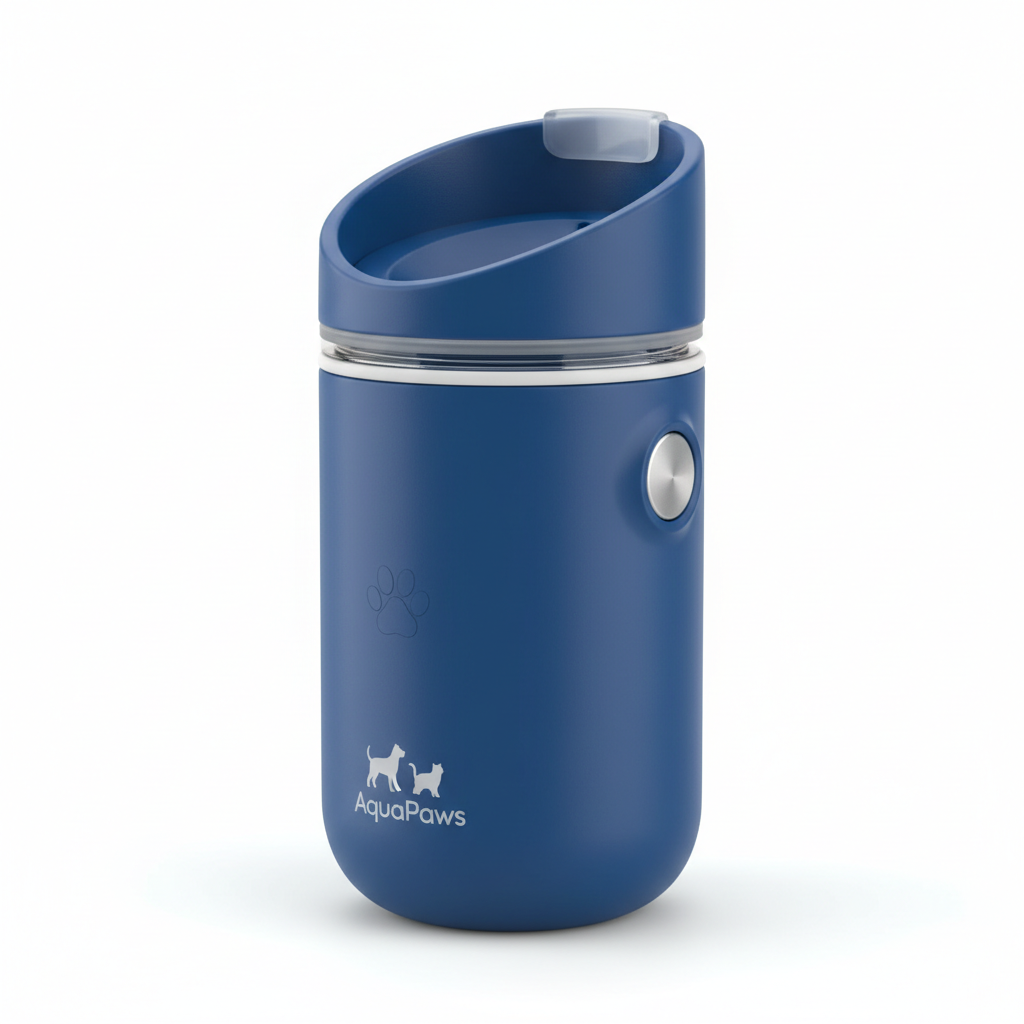Portable pet water bottle
