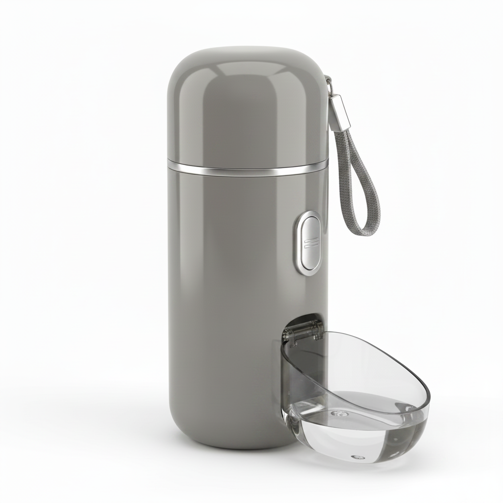 Portable pet water bottle